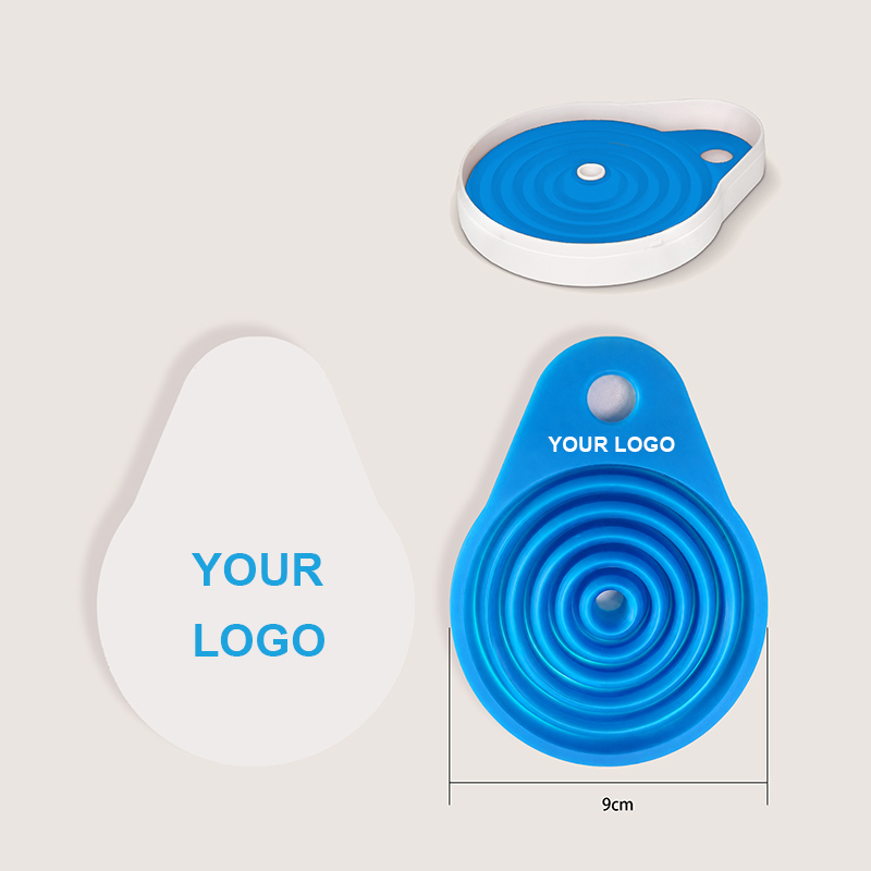 Entonnoir silicone pliable publicitaire pas cher