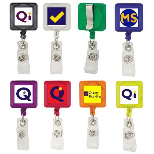 Porte-badge enrouleur personnalisé avec logo – accessoire pratique pour entreprises et événements