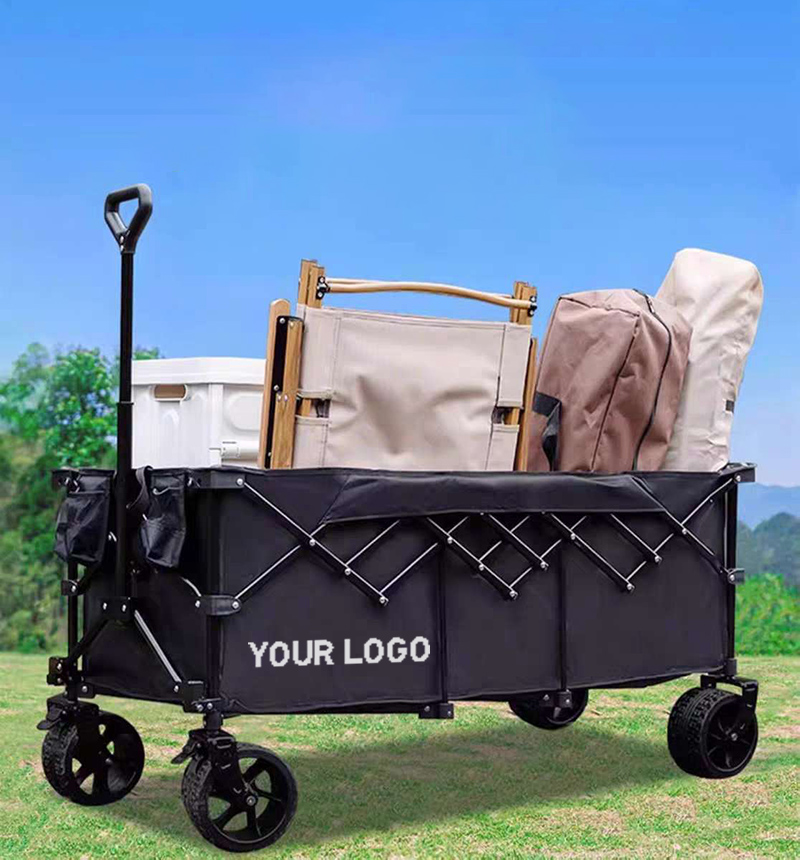 	Chariots pliants personnalisés – Bollerwagen avec impression de logo