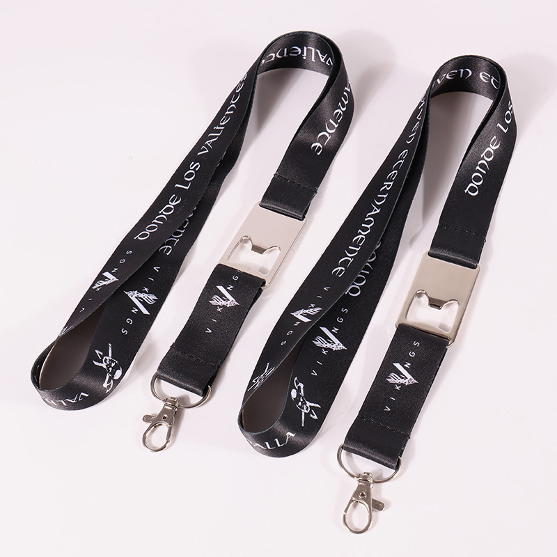 	Lanyards porte-clés avec décapsuleur personnalisé