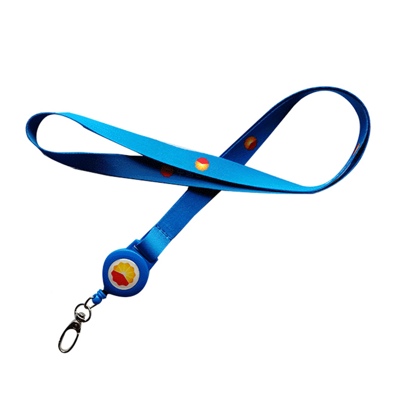 	Porte-badge enrouleur avec lanyard personnalisé