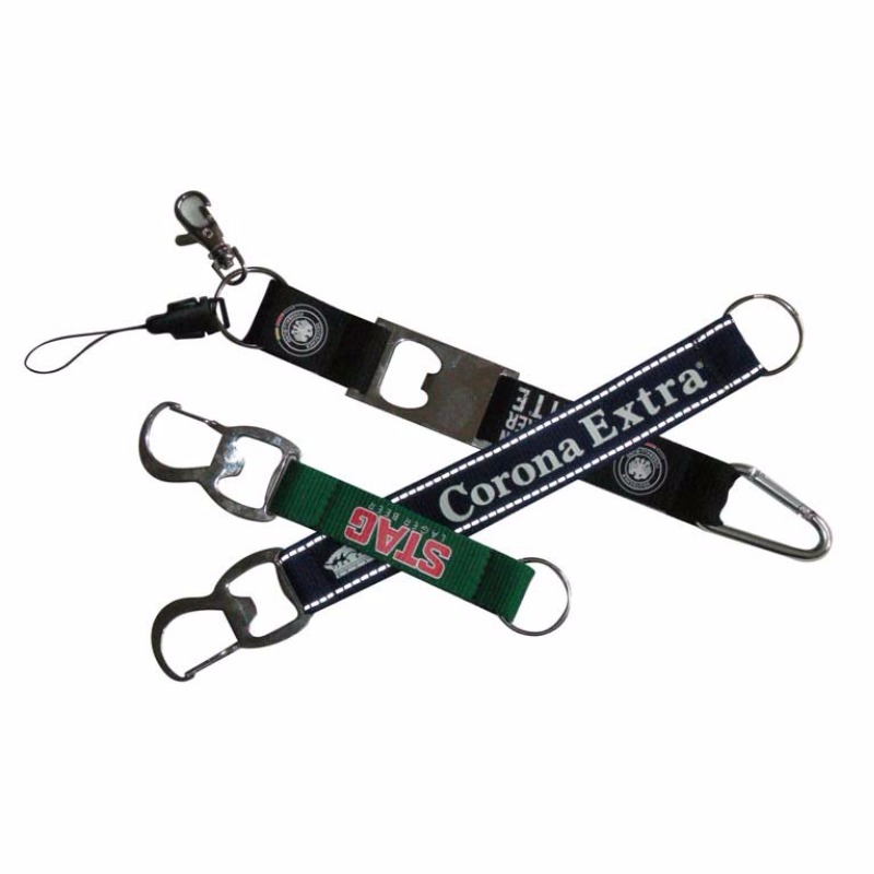 	Porte-clés décapsuleur personnalisé avec logo