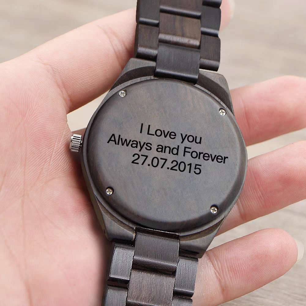 	Montres en bois personnalisées avec logo
