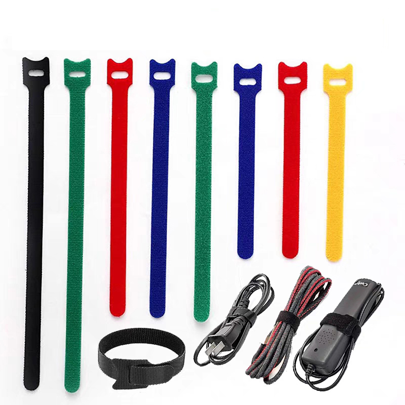 	Attaches câbles velcro personnalisées avec logo