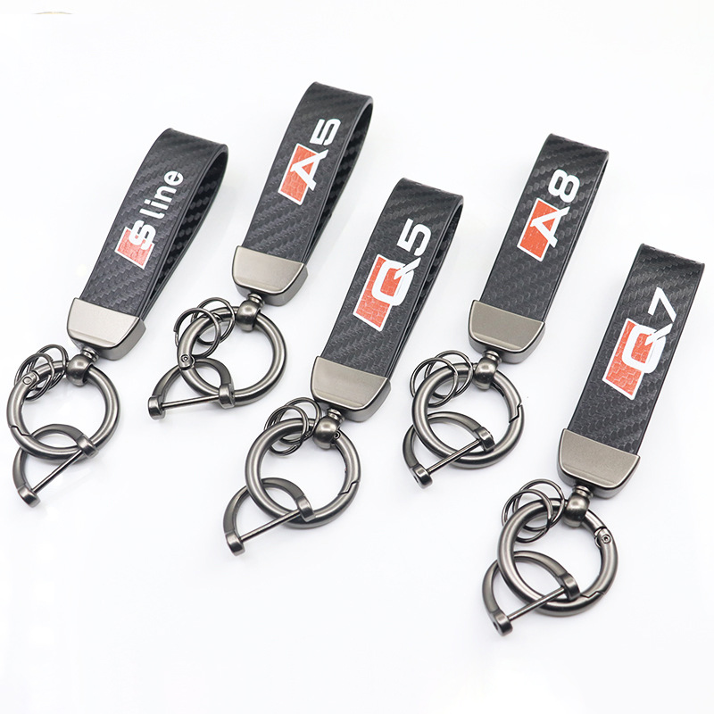 	Porte-clés en cuir personnalisé avec logo – cadeau d’entreprise élégant