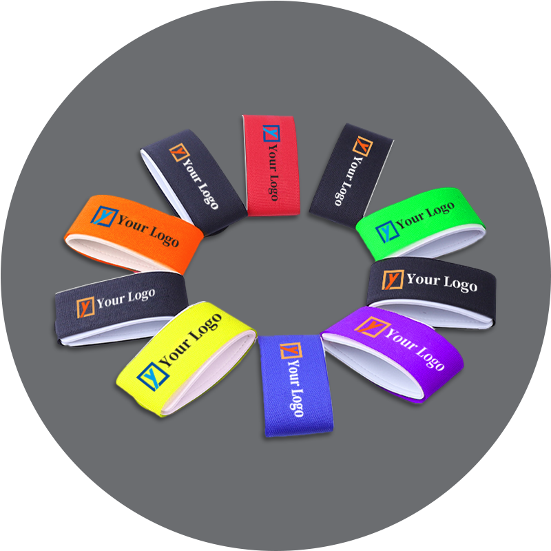 Sangle de ski personnalisée avec logo – fixation pratique avec velcro