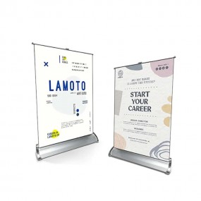Mini roll-up A4/A3 personnalisé – Impression de présent...