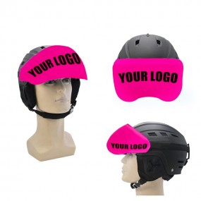 Couvre-visière de casque de ski personnalisé avec logo ...