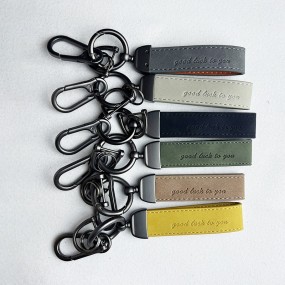 Porte-clés en cuir personnalisé – Impression ou gravure...