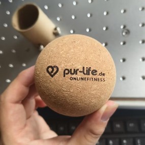 Balles de massage en liège personnalisées avec logo ｜ o...