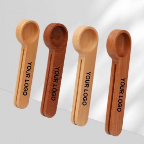 Cuillère à café 7g en bois avec clip – personnalisable ...