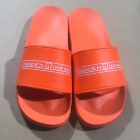 Tongs personnalisées – Chaussons de bain avec logo impr...