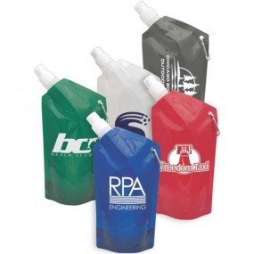 Gourdes pliables personnalisées avec logo – Bouteilles ...