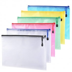 Pochette A4 zippée personnalisée – Pochette en plastiqu...