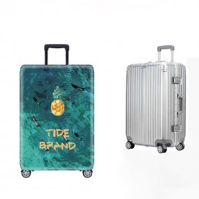 Housse de valise personnalisée – Protection de bagage a...