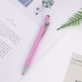 Stylo bille en métal tactile personnalisé | Cadeauxpubl...