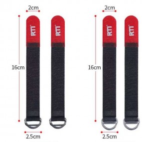 Serre-câbles en velcro avec œillet – Acheter et personn...