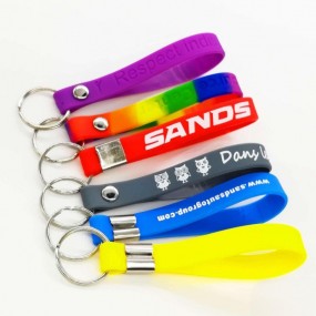 Porte-clés en silicone personnalisé – porte-clés silico...