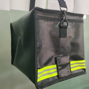 Sac de documents ignifuge personnalisé avec logo