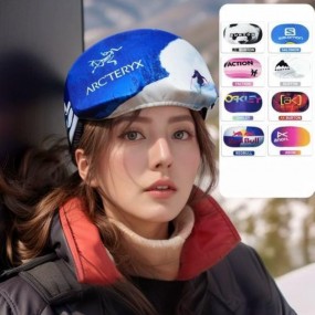 Housse de lunettes personnalisée avec logo ｜ étui masqu...