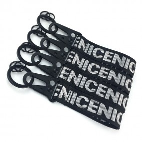 Lanyards courts et porte-clés avec mousqueton personnal...