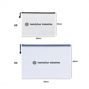 Pochette à documents avec fermeture éclair personnalisé...