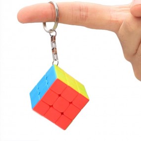 Porte-clés Rubik’s Cube 3x3 personnalisé avec logo – Ob...