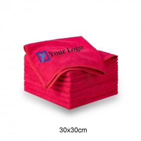 Chiffons microfibres personnalisés avec logo, slogan ou...