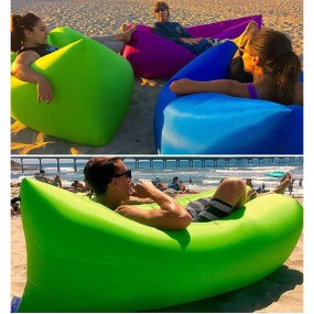 Canapé gonflable de plage et camping – Lazy Bag XXL per...