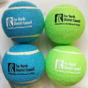 Balles de tennis publicitaires personnalisées avec logo