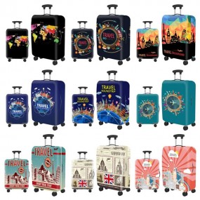 Housse de valise personnalisée – Protection de bagage a...