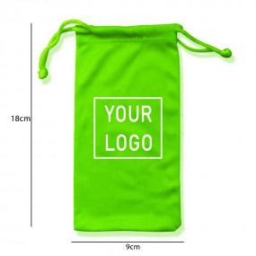 Pochettes à lunettes personnalisées avec logo