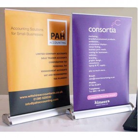 Mini roll-up A4/A3 personnalisé – Impression de présent...