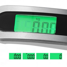 Balance de bagage numérique personnalisée avec logo com...
