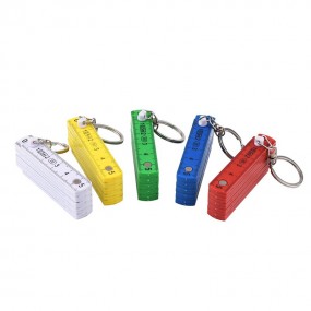 Porte-clés mètre pliant personnalisé – Mini mètre plian...