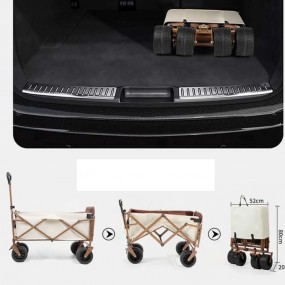 Chariot de parc personnalisé avec logo – Bollerwagen in...