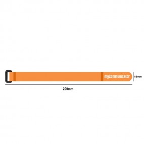 Attaches Velcro avec Œillet Plastique Personnalisées