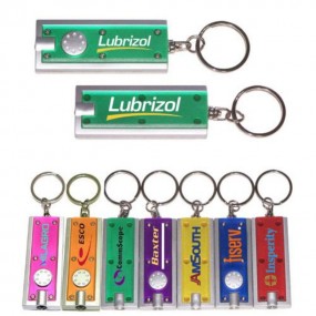 Mini lampe de poche porte-clés personnalisée avec logo ...