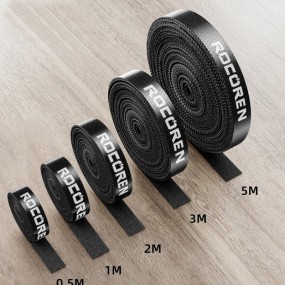Rouleau Velcro Personnalisé avec Logo | Découpable et R...
