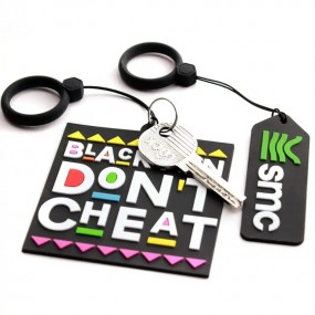 Porte-clés en silicone personnalisés avec logo – Porte-...