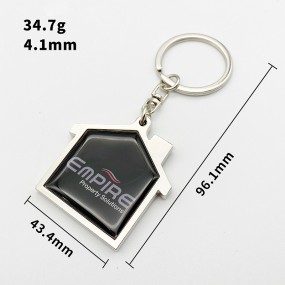 Porte-clés personnalisés avec logo – Impression ou grav...