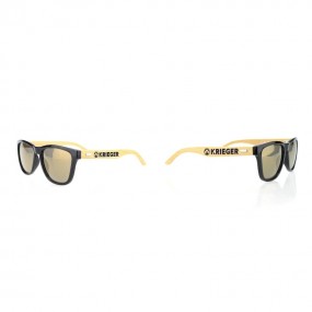 Lunettes de soleil UV400 avec branches en bambou – pers...