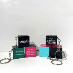 Porte-clés Rubik’s Cube personnalisé – Impression avec ...