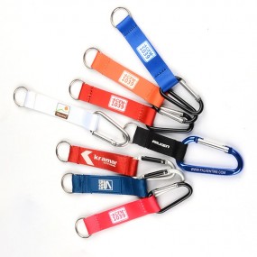 Lanyard court avec mousqueton personnalisé – Porte-clés...