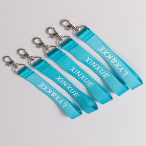 Lanyard court avec mousqueton personnalisé – Porte-clés...