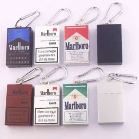 Cendrier de poche carré avec porte-clés personnalisé – ...