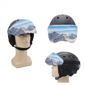 Couvre-visière de casque de ski imprimé – Personnalisez...