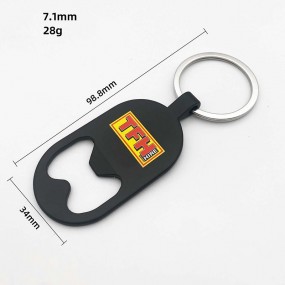 Porte-clés décapsuleur personnalisé pas cher avec logo ...