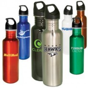 Gourdes en aluminium personnalisées avec logo – Bouteil...