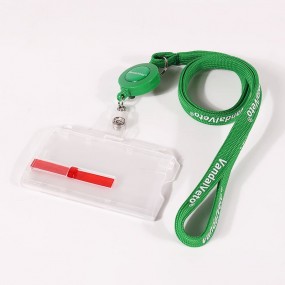 Lanyards et porte-cartes personnalisés avec enrouleur –...